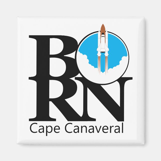 BORN Cape Canaveral Magnet (Framsidan)