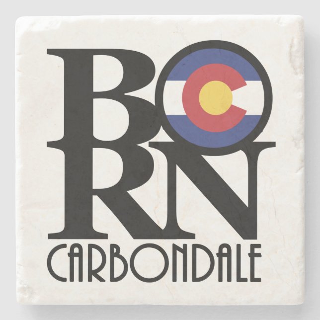 BORN Carbondale Colroado Stenunderlägg (Framsidan)