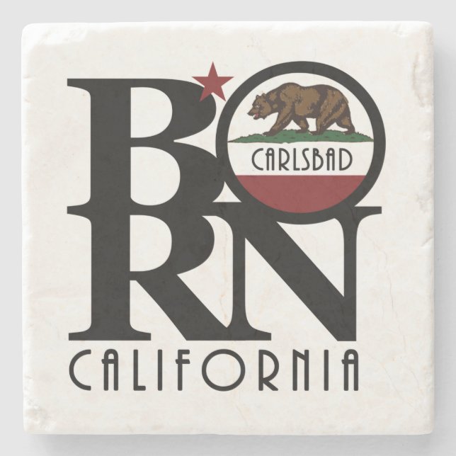 BORN Carlsbad California Stenunderlägg (Framsidan)