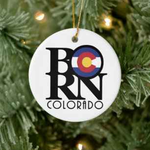 BORN Colorado Julgransprydnad Keramik