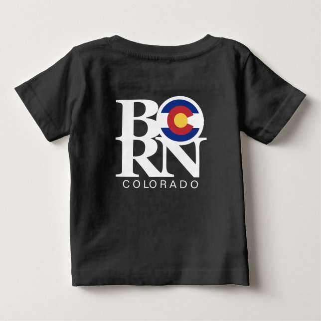BORN Colorado Mörk Tee Shirt (Baksida)