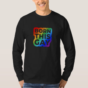 Born Den här Gay Halftone Edition T Shirt