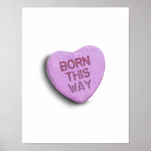 BORN DEN HÄR SÄTTEN CANDY POSTER