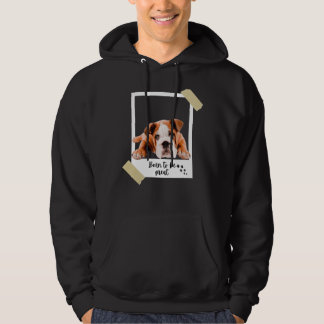 Born den här Underbara kinesiska bulldog-Hund och  Hoodie