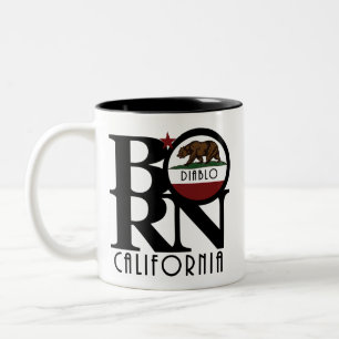 BORN Diablo California 11oz Två-Tonad Mugg