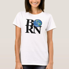 BORN Earth Dam White Tank Tee