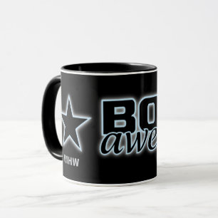 Born Fantastisk anpassningsbar monogram mugg