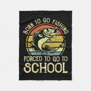 Born Fiske som tvingats till Skolnoj B Fiske Fleecefilt