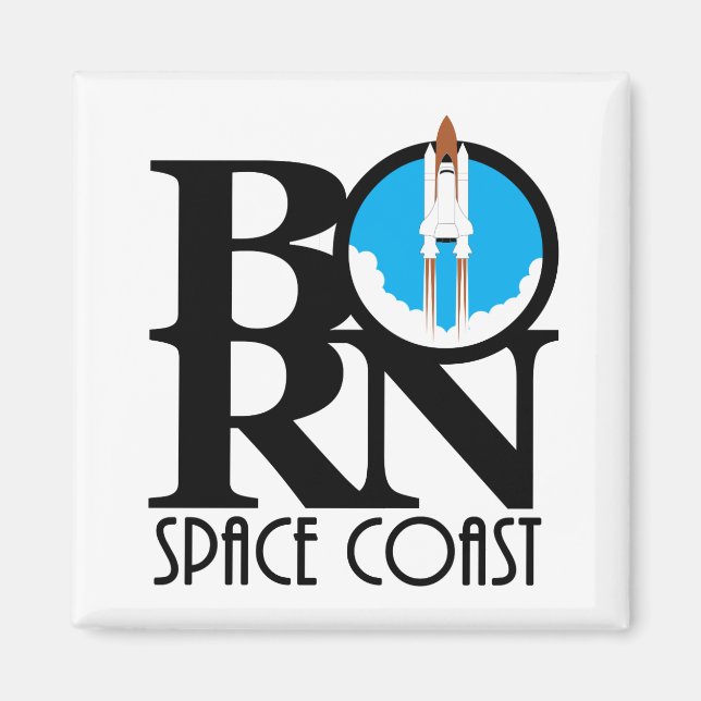 BORN Florida's Space Kusten Magnet (Framsidan)