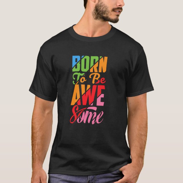 Born för att bli AWE några, Psalm 23 T Shirt (Framsida)