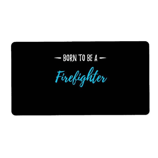 Born för att bli en brandgator... fraktsedel (Framsidan)