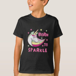 Born för att bli en enhetlig magisk Gnistra T Shirt