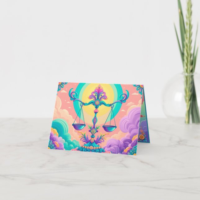 Born för att bli en Libra-åring Kort (Framsida)