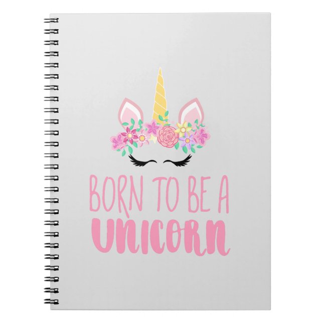 Born för att bli en Magic Fantasy Anteckningsbok (Framsidan)