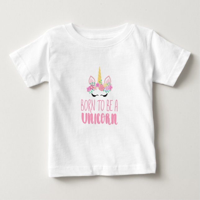 Born för att bli en Magic Fantasy T Shirt (Framsida)