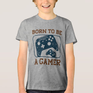Born för att bli spelare: Spela utan begränsningar T Shirt