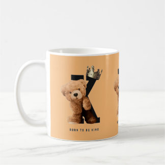 Born för att vara kung! kaffemugg