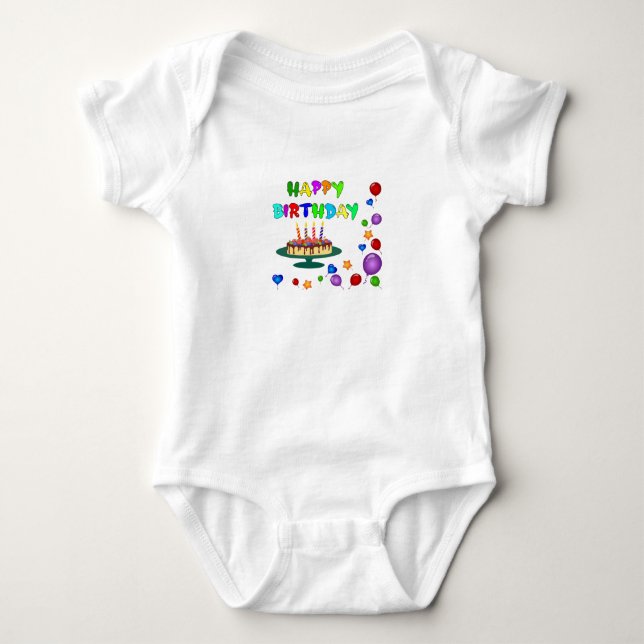 Born For Birthday Energy T Shirt (Framsida)