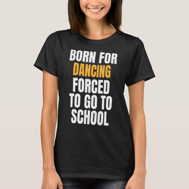 Born för dansking t shirt (Framsida)