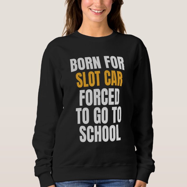 Born för kortplatsbil t shirt (Framsida)