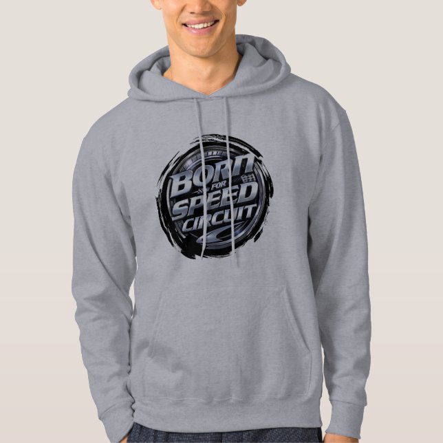 Born for Speed Circuit Architecture Hoodie – Racin (Framsida)
