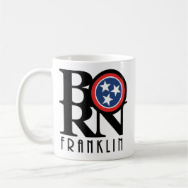BORN Franklin Tennessee 11oz Kaffemugg