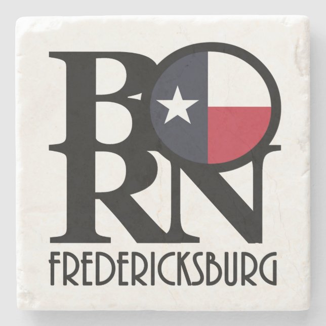 BORN Fredericksburg Texas Stenunderlägg (Framsidan)