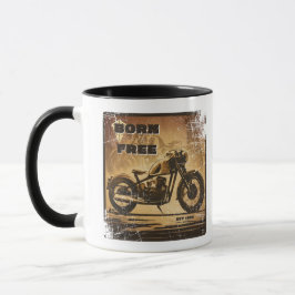 Born Free Biker Mugg