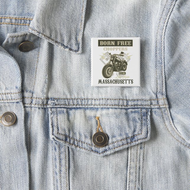 Born Free Choppers Motorcycle Massachusetts Knapp (Skapare uppladdad)