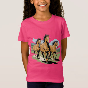 BORN FREE HORSE T SHIRT