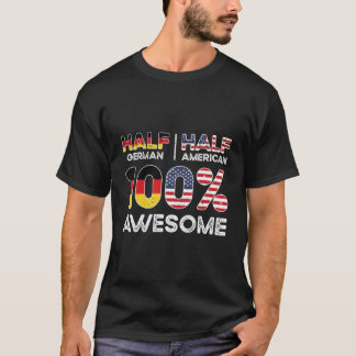 Born German Tyskland American Usa Citizenship Pull T Shirt