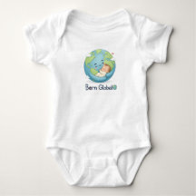 "Born Global" Baby Bodysuit på svenska