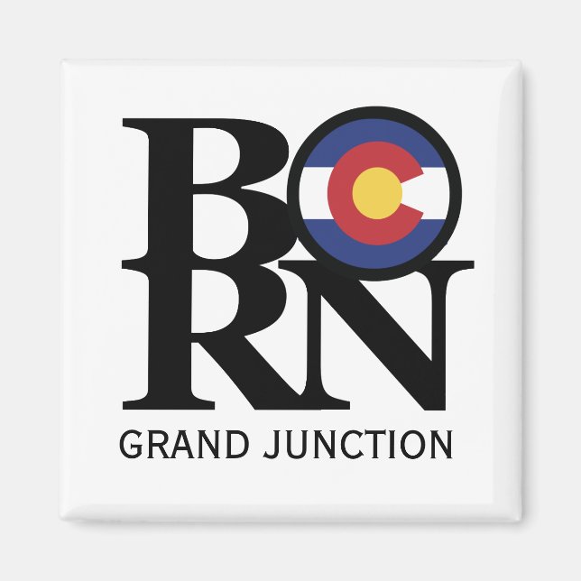 BORN Grand Junction Magnet (Framsidan)