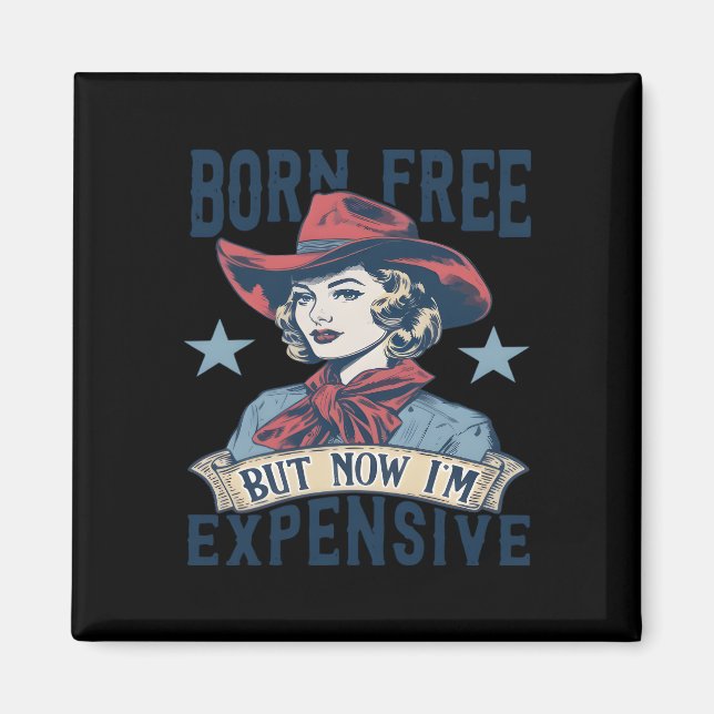 Born gratis, men nu är jag en dyrbar flicka 4:e Ju Magnet (Framsidan)