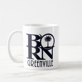 BORN Greenville SC 11oz Kaffemugg