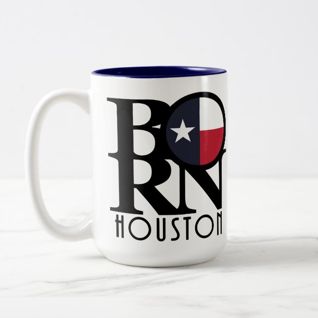 BORN Houston 15oz Två-Tonad Mugg (Vänster)