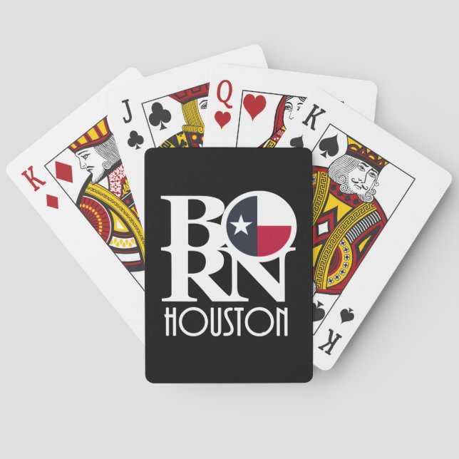 BORN Houston Texas Casinokort (Baksidan)