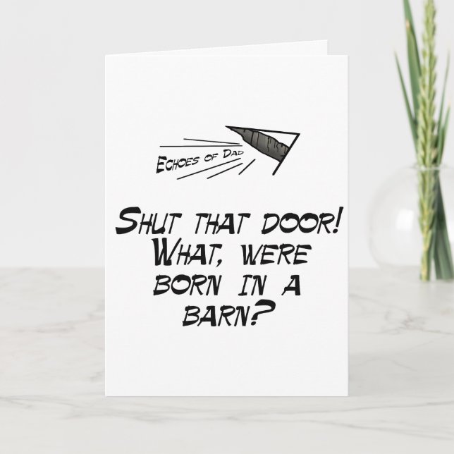 Born i en lada? kort (Framsida)