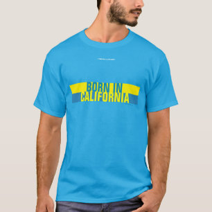 BORN I KALIFORNIEN T SHIRT