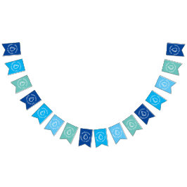 Born igen Baptism Bunting Banner Vimplar