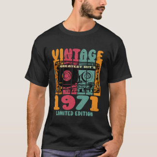 Born in 1971, Greatest Hits Limited Edition 1971 B T Shirt