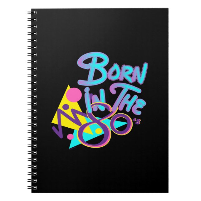 Born-in-the-80-talets Coola Age Art Anteckningsbok (Framsidan)