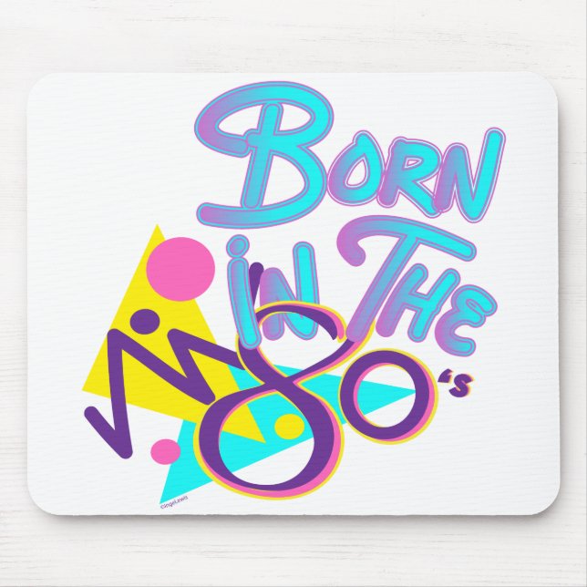 Born-in-the-80-talets Coola Age Art Musmatta (Framsidan)
