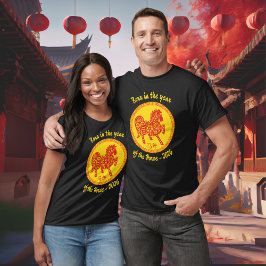 Born in the year of the Horse Chinese New Year  T Shirt