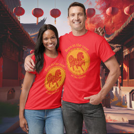Born in the year of the Horse Chinese Zodiac T Shirt