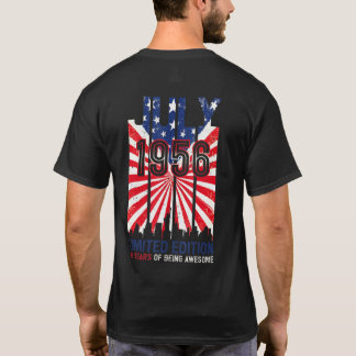 Born July 1956 65th Quarantine Bithday Made In 195 T Shirt
