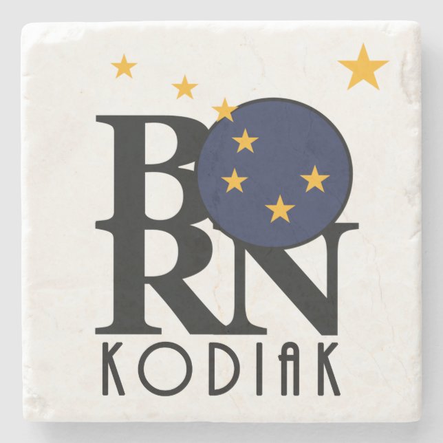 BORN Kodiak Alaska Stenunderlägg (Framsidan)