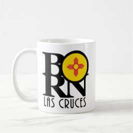 BORN Las Cruces New mexico 11oz Kaffemugg