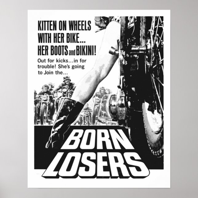 Born Losers Poster (Framsidan)