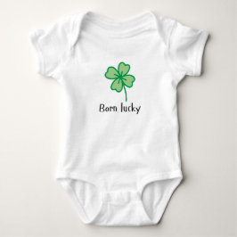 Born Lucky baby bodydress T Shirt